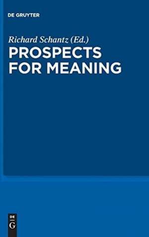 Prospects for Meaning de Richard Schantz