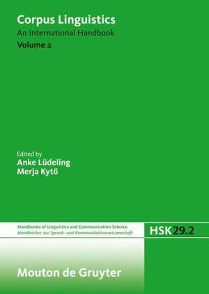 Corpus Linguistics. Volume 2 de Anke Lüdeling