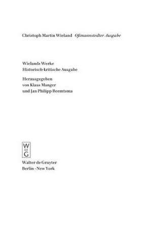 Text: Der Sieg der Natur über die Schwärmerey, oder die Abentheuer des Don Sylvio von Rosalva / Comische Erzählungen. März 1764 – April 1765. [98 – 99] de Nikolas Immer