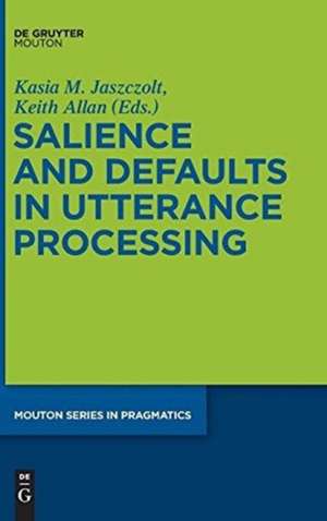 Salience and Defaults in Utterance Processing de Kasia M. Jaszczolt