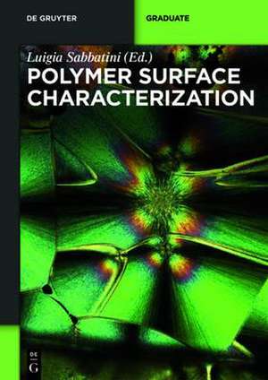 Polymer Surface Characterization de Eva Bittrich