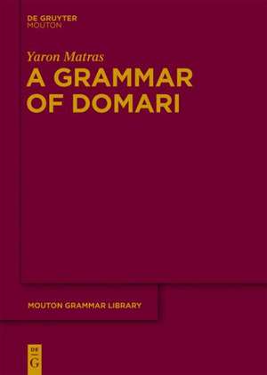 A Grammar of Domari de Yaron Matras