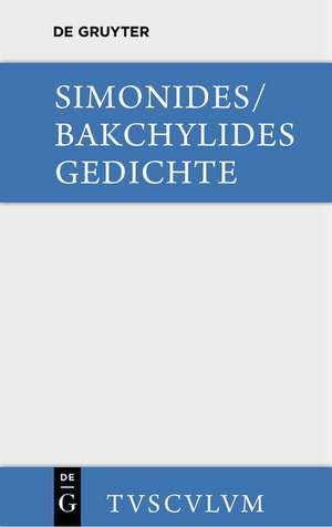 Gedichte: Griechisch und deutsch de Simonides