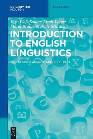 Introduction to English Linguistics de Ingo Plag