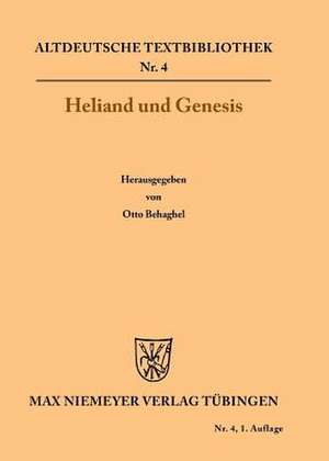 Heliand und Genesis de Otto Behagel