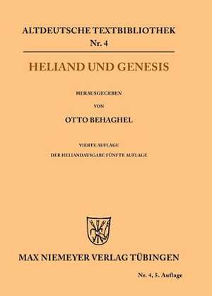 Heliand und Genesis de Otto Behaghel