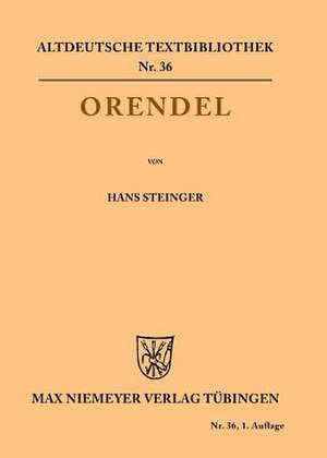 Orendel de Hans Steinger