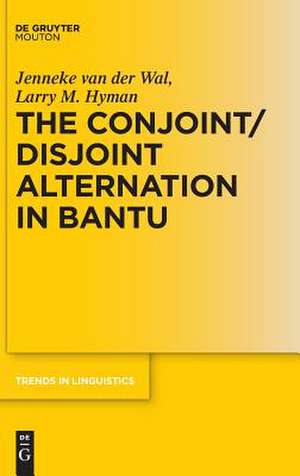 The Conjoint/Disjoint Alternation in Bantu de Larry M. Hyman