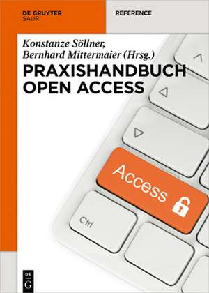 Praxishandbuch Open Access de Bernhard Mittermaier