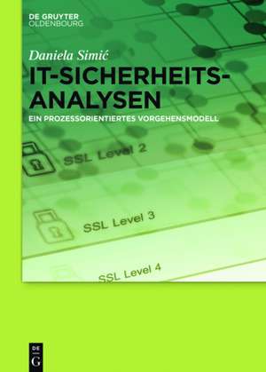 IT-Sicherheitsanalysen: Ein prozessorientiertes Vorgehensmodell de Daniela Simic