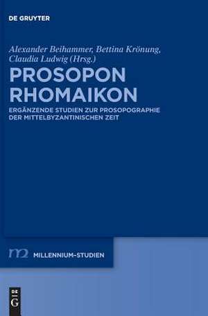 Prosopon Rhomaikon de Alexander Beihammer