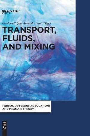 Transport, Fluids, and Mixing de Anna Mazzucato