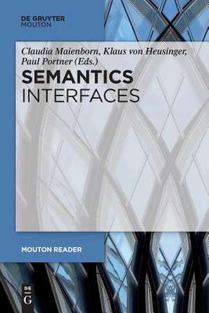 Semantics - Interfaces de Claudia Maienborn