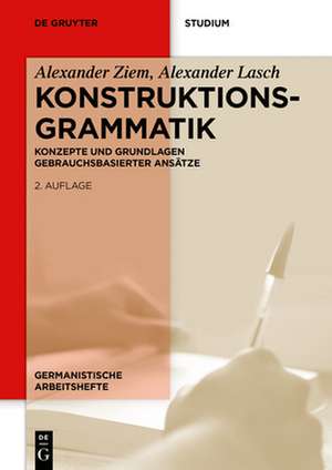 Konstruktionsgrammatik de Alexander Ziem