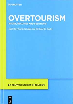 Overtourism de Richard Butler