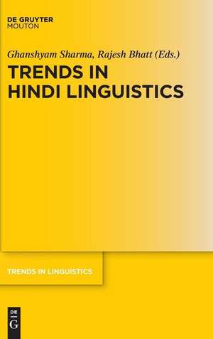 Trends in Hindi Linguistics de Rajesh Bhatt