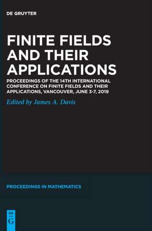 Finite Fields and their Applications