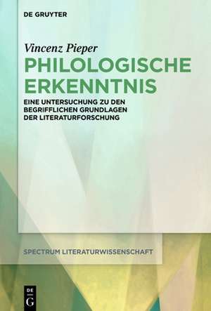 Philologische Erkenntnis de Vincenz Pieper