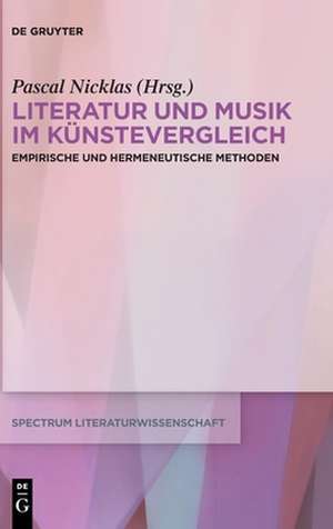 Literatur und Musik im Künstevergleich de Pascal Nicklas