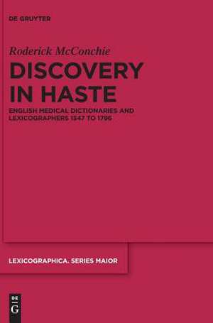 Discovery in Haste de Roderick McConchie