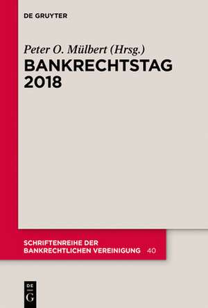 Bankrechtstag 2018 de Peter O. Mülbert