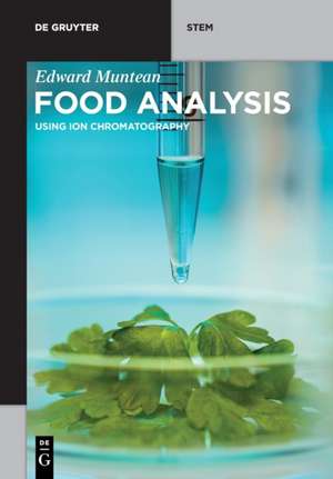 Food Analysis de Edward Muntean