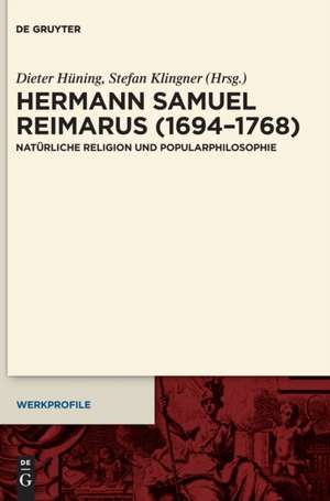 Hermann Samuel Reimarus (1694-1768)