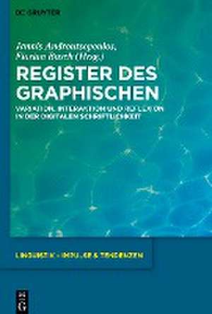 Register des Graphischen de Florian Busch