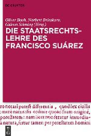 Die Staatsrechtslehre des Francisco Suárez de Oliver Bach