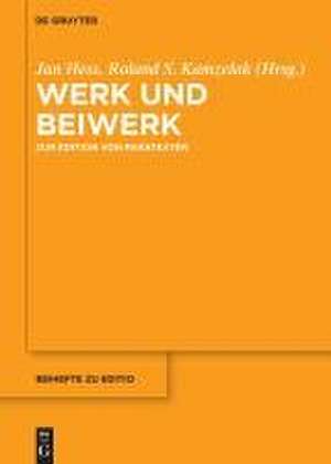 Werk und Beiwerk de Jan Hess