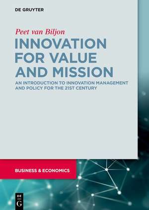 Innovation for Value and Mission de Peet van Biljon