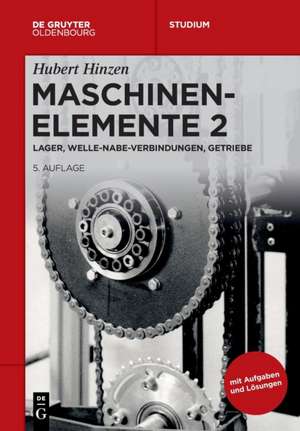 Maschinenelemente 2 de Hubert Hinzen