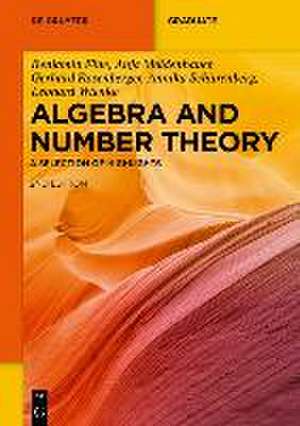 Algebra and Number Theory de Benjamin Fine