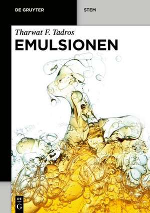 Emulsionen de Tharwat F. Tadros