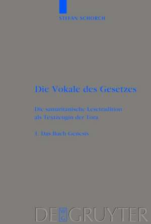Das Buch Genesis de Stefan Schorch