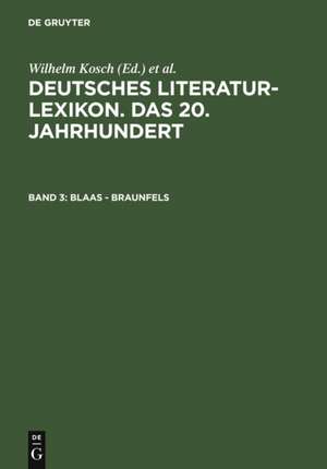 Blaas - Braunfels de Lutz Hagestedt