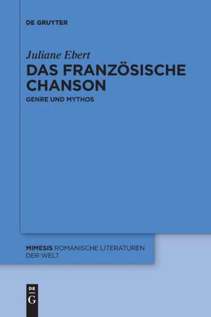 Das französische Chanson de Juliane Ebert