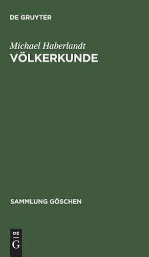 Völkerkunde de Michael Haberlandt