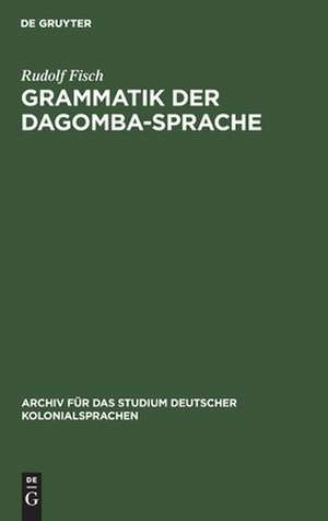 Grammatik der Dagomba-Sprache: gespr. in Nord-Togo und den nördlichen Bezirken der Goldküste (Dagbane) de Rudolf Fisch