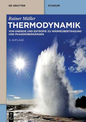 Thermodynamik de Rainer Müller