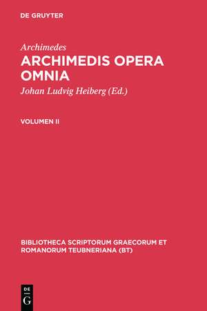 Archimedis opera omnia de Archimedes
