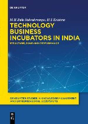 Technology Business Incubators in India de H S Krishna