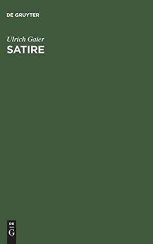 Satire de Ulrich Gaier