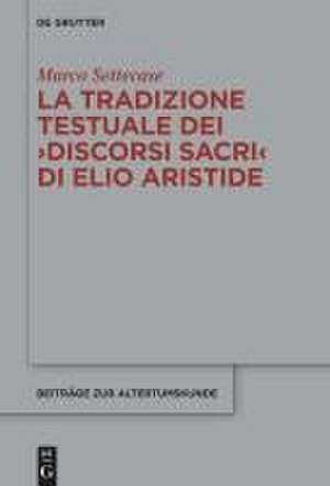 Settecase, M: Tradizione testuale dei ¿Discorsi sacri¿ di El