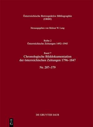 Chronologische Bilddokumentation der österreichischen Zeitungen 1796-1847 de Helmut W. Lang