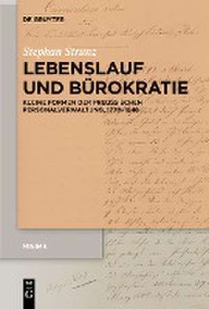 Lebenslauf und Bürokratie de Stephan Strunz