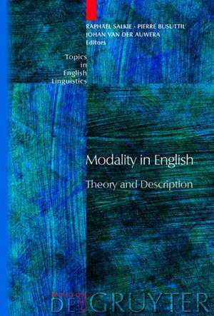 Modality in English: Theory and Description de Raphael Salkie