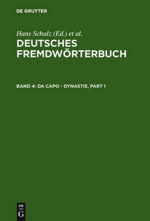 da capo - Dynastie de Gerhard Strauß
