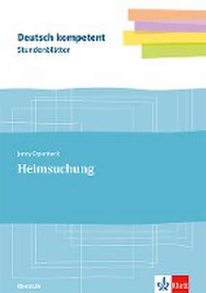 Stundenblätter Jenny Erpenbeck: Heimsuchung