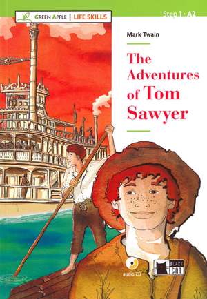 The Adventures of Tom Sawyer. Buch + Audio CD de Mark Twain